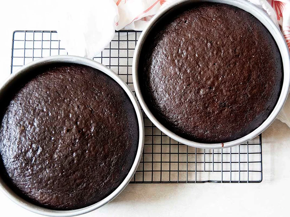 Base pour gâteau au chocolat décoré