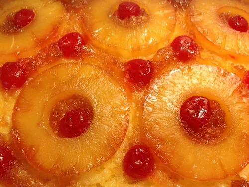 Gâteau renversé à l'ananas